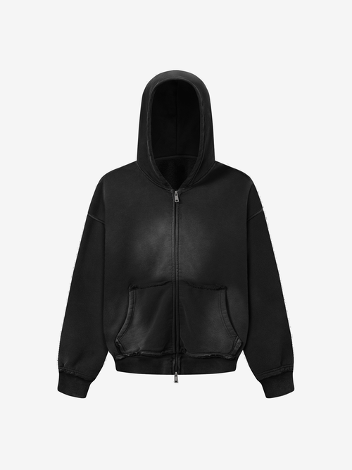 CLOUDY ZIP UP HOODIE