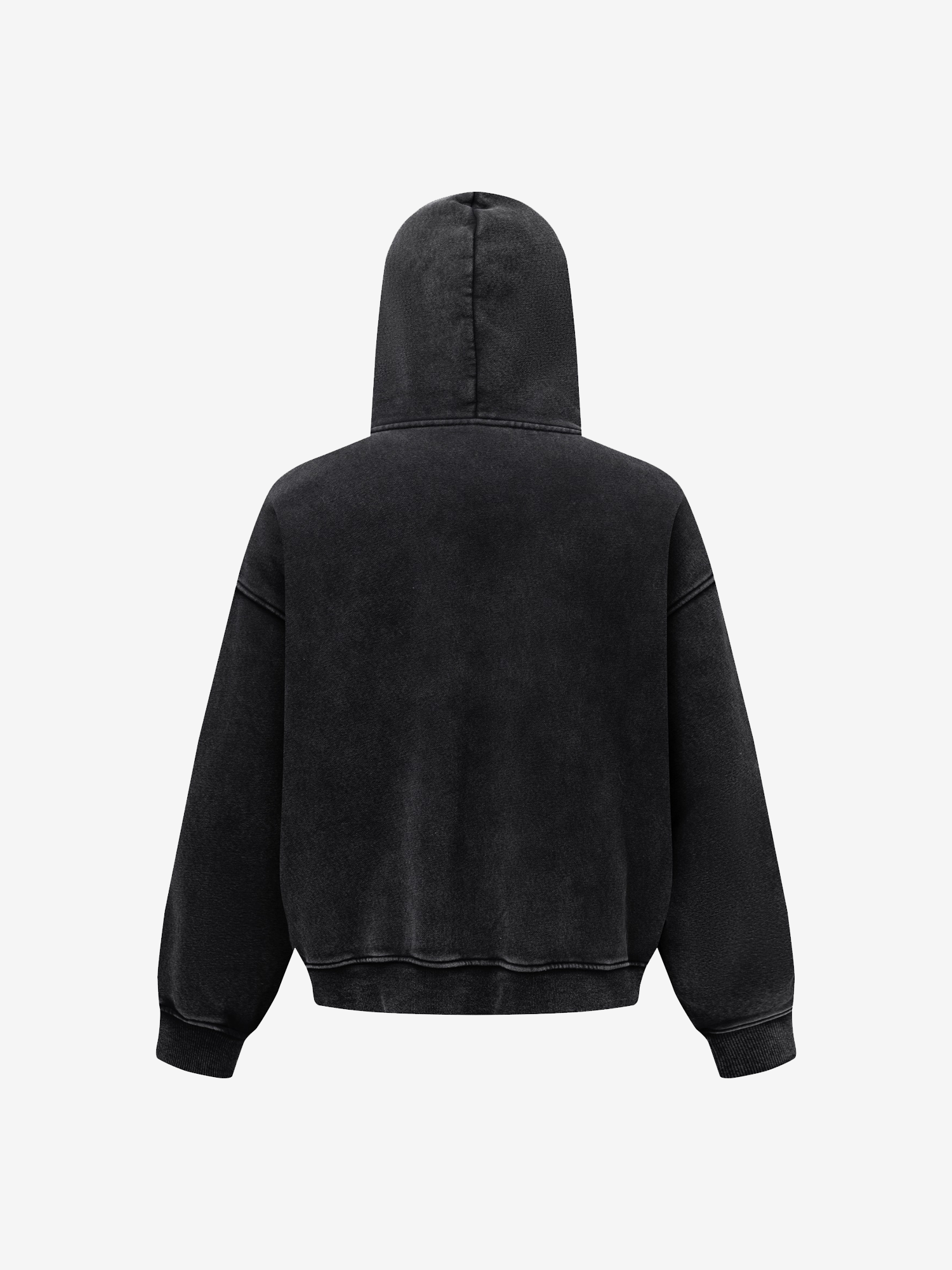 FADED HEAVY ZIP-UP HOODIE