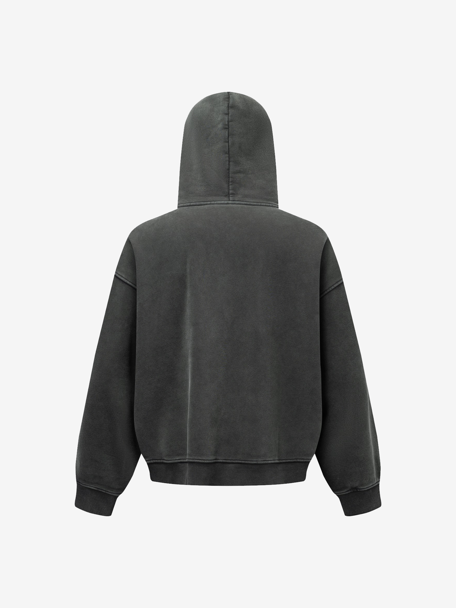 FADED HEAVY ZIP-UP HOODIE