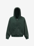 FADED HEAVY ZIP-UP HOODIE