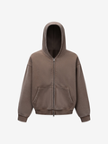 FADED HEAVY ZIP-UP HOODIE