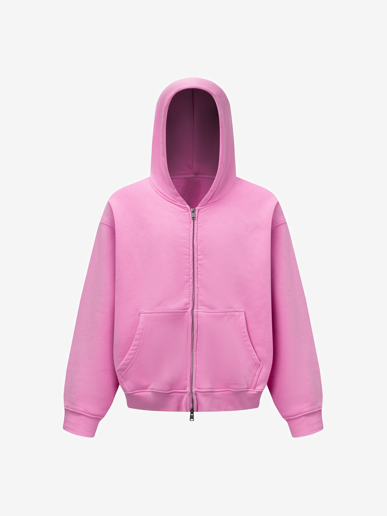 FADED HEAVY ZIP-UP HOODIE