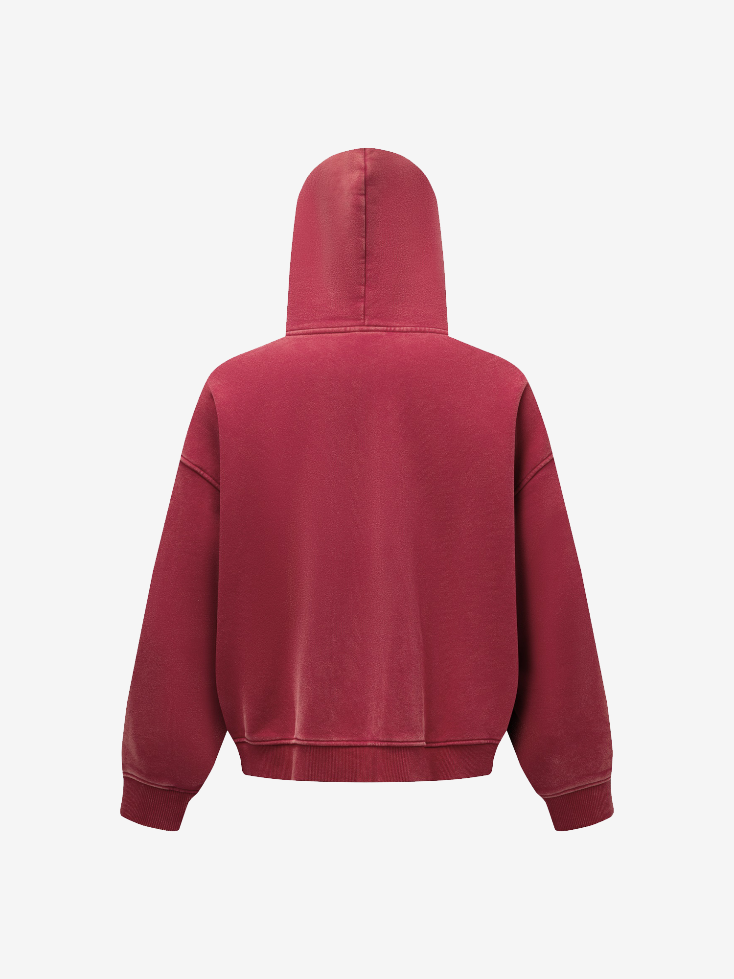 FADED HEAVY ZIP-UP HOODIE